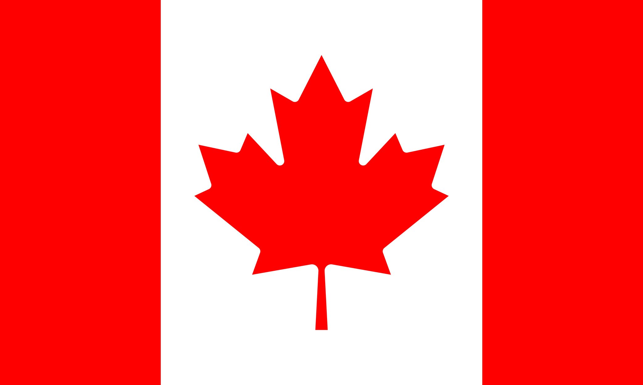 Illustration of the Canada Flag